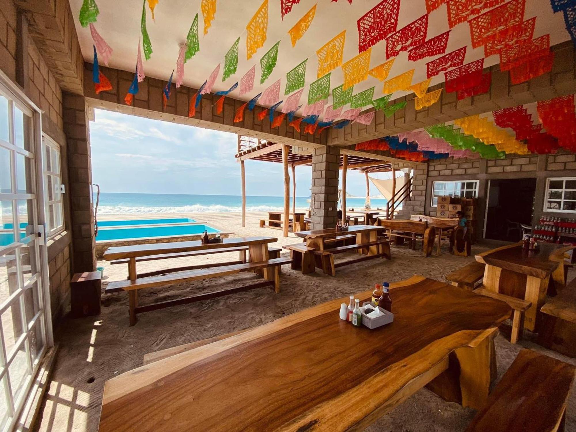 Sal Marina Restaurante Y Cabanas Саліна-Крус Екстер'єр фото